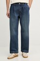 Calvin Klein Jeans jeansy barrel męskie granatowy LV04RF932G