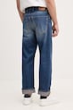 Odzież United Colors of Benetton jeansy relaxed fit męskie 4FANUE01Z niebieski