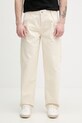 Lindbergh jeansy relaxed fit męskie beżowy 30.060001CD