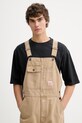 Levi's ogrodniczki jeansowe LOOSE OVERALLS x WORKWEAR beżowy 0057W