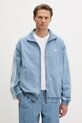 adidas Originals kurtka jeansowa męska niebieski KX1196