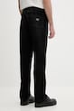 Odzież Guess Jeans spodnie joggery męskie jeansowe M6GA0I.D8003 czarny