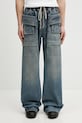 Rick Owens DRKSHDW jeansy niebieski DU01F4394.DWB