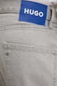 HUGO Blue rovné džíny pánské Jonah šedá 50556064