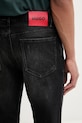HUGO slim fit džíny pánské HUGO 708 černá 50556098