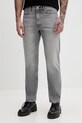 HUGO jeansy straight męskie 840 szary 50556125