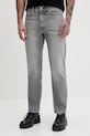 HUGO jeansy straight męskie 840 szary 50556125