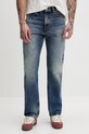 HUGO jeansy straight męskie 840 50556135 niebieski SS26