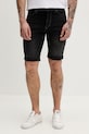 HUGO šortky pánské džínové 634/S černá 50561639