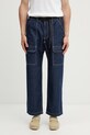 Gramicci DENIM EQT PANT jeansy luźne męskie granatowy G6SM.P088.