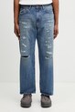 BEAMS джинси relaxed fit чоловічі блакитний 1121.1640.791