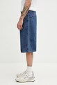 Ader Error szorty jeansowe męskie BP01SSJE0201BL niebieski SS26