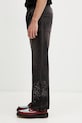 Andersson Bell jeansy relaxed fit męskie apa912u czarny SS26