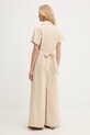 Одяг Weekend Max Mara Комбінезон на запах жіночий з льоном OBLATO 2615241012600 бежевий