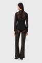 AllSaints kombinezon W052TD czarny SS26