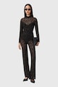AllSaints kombinezon czarny W052TD