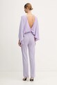Odzież Pinko kombinezon 106641.A35J fioletowy