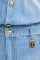 Elisabetta Franchi kombinezon damski jeansowy TJ44D61E2 niebieski