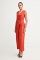 Marella комбінезон жіночий лляний Emme by Marella 2615241012200 помаранчевий SS26
