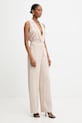 Simona Corsellini kombinezon P26CPTU00101 beżowy SS26