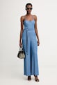 Twinset overal dámsky z lyocellu 261AT2052 modrá SS26