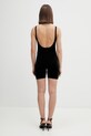 Odzież VETEMENTS kombinezon welurowy Push-up Romper WE76BD411B czarny