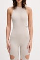 VETEMENTS kombinezon Tease Romper beżowy WE76BD465I