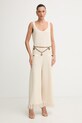 Elisabetta Franchi kombinezon damski beżowy KT70R62E2