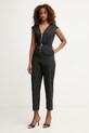 Patrizia Pepe overal dámsky bavlnený čierna 2T0100.A743