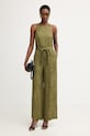 Armani Exchange kombinezon ženski viskozen XW002013.AF21551 zelena SS26