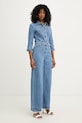 Morgan kombinezon damski jeansowy niebieski PIMA