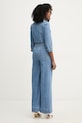 Odzież Morgan kombinezon damski jeansowy PIMA niebieski