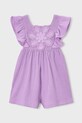 Mayoral kombinezon dziecięcy z elastanem fioletowy 3888.6J.Mini.PPY2