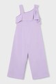 Mayoral tuta per bambini 3892.6B.Mini.PPY2 violetto SS26