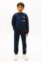 Chłopiec Tommy Hilfiger spodnie dresowe dziecięce KB0KB10167.104.122.PPY2 granatowy
