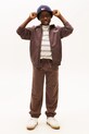 Детски спортен панталон Tommy Hilfiger трикотаж кафяв KS0KS00662.116.122.PPY2