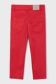 Mayoral spodnie dziecięce 505.5E.Mini.PPY2 czerwony SS26