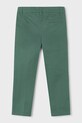 Mayoral spodnie dziecięce 512.5B.Mini.PPY2 zielony SS26