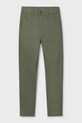 Mayoral spodnie dziecięce z elastanem zielony 530.7A.Junior.PPY2