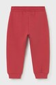 Mayoral spodnie dresowe dziecięce 711.3E.Baby.PPY2 czerwony SS26