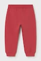 Mayoral spodnie dresowe dziecięce 711.3E.Baby.PPY2 czerwony SS26