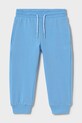 Mayoral spodnie dresowe dziecięce z elastanem niebieski 711.3E.Baby.PPY2