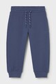 Mayoral spodnie dresowe dziecięce z elastanem granatowy 711.3E.Baby.PPY2