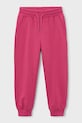 Mayoral spodnie dresowe dziecięce z elastanem różowy 742.5F.Mini.PPY2