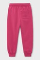 Mayoral spodnie dresowe dziecięce 742.5F.Mini.PPY2 różowy SS26