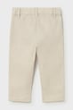Chłopiec Mayoral spodnie z domieszką lnu dziecięce 1517.3B.Baby.PPY2 beżowy
