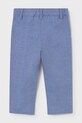 Chłopiec Mayoral spodnie z domieszką lnu dziecięce 1517.3B.Baby.PPY2 niebieski