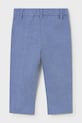 Chłopiec Mayoral spodnie z domieszką lnu dziecięce 1517.3B.Baby.PPY2 niebieski