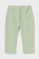 Mayoral spodnie bawełniane niemowlęce 1521.3C.Baby.PPY2 zielony SS26