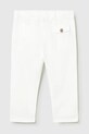 Mayoral pantaloni din amestec de in pentru bebe 1523.3C.Baby.PPY2 alb SS26